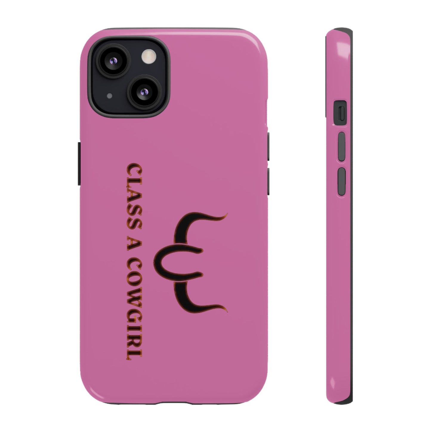 Class A Cowgirl Phone Case - Pink Tough Protective iPhone Cover