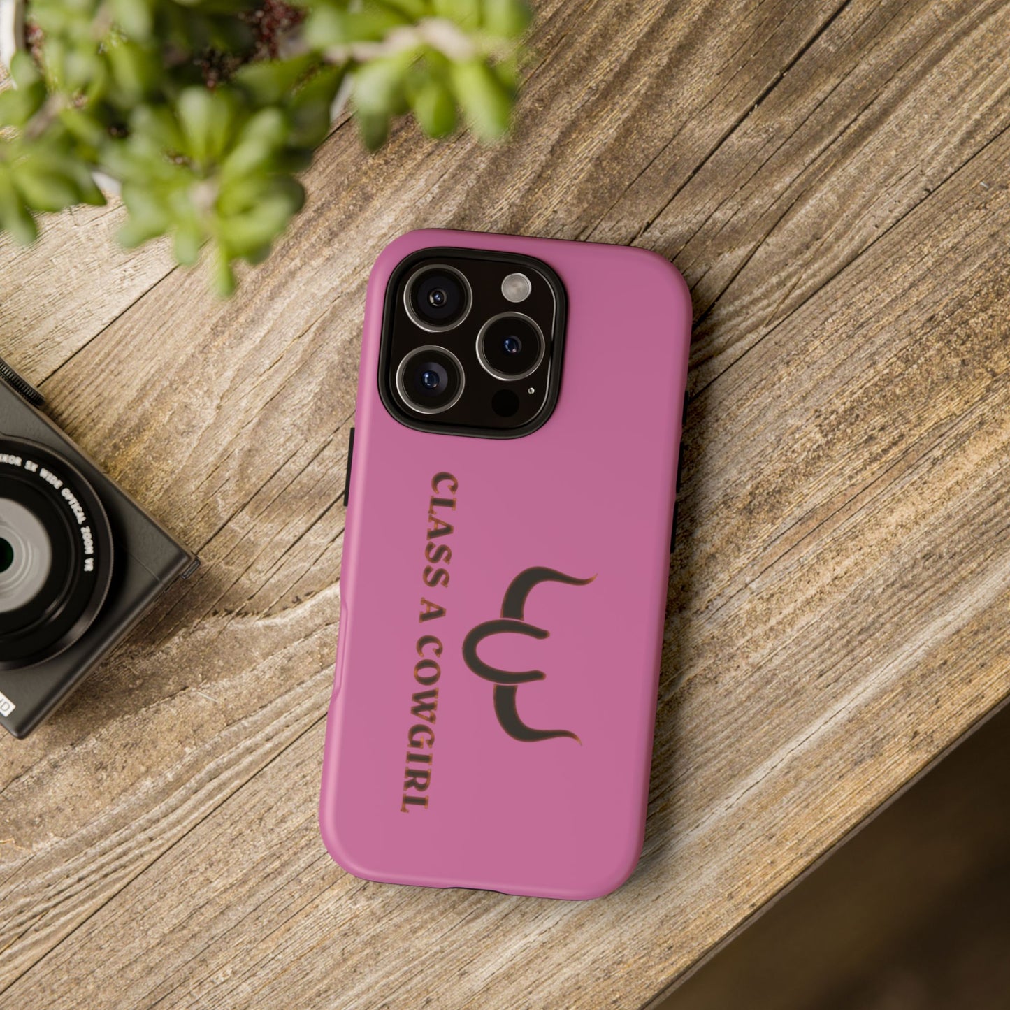 Class A Cowgirl Phone Case - Pink Tough Protective iPhone Cover