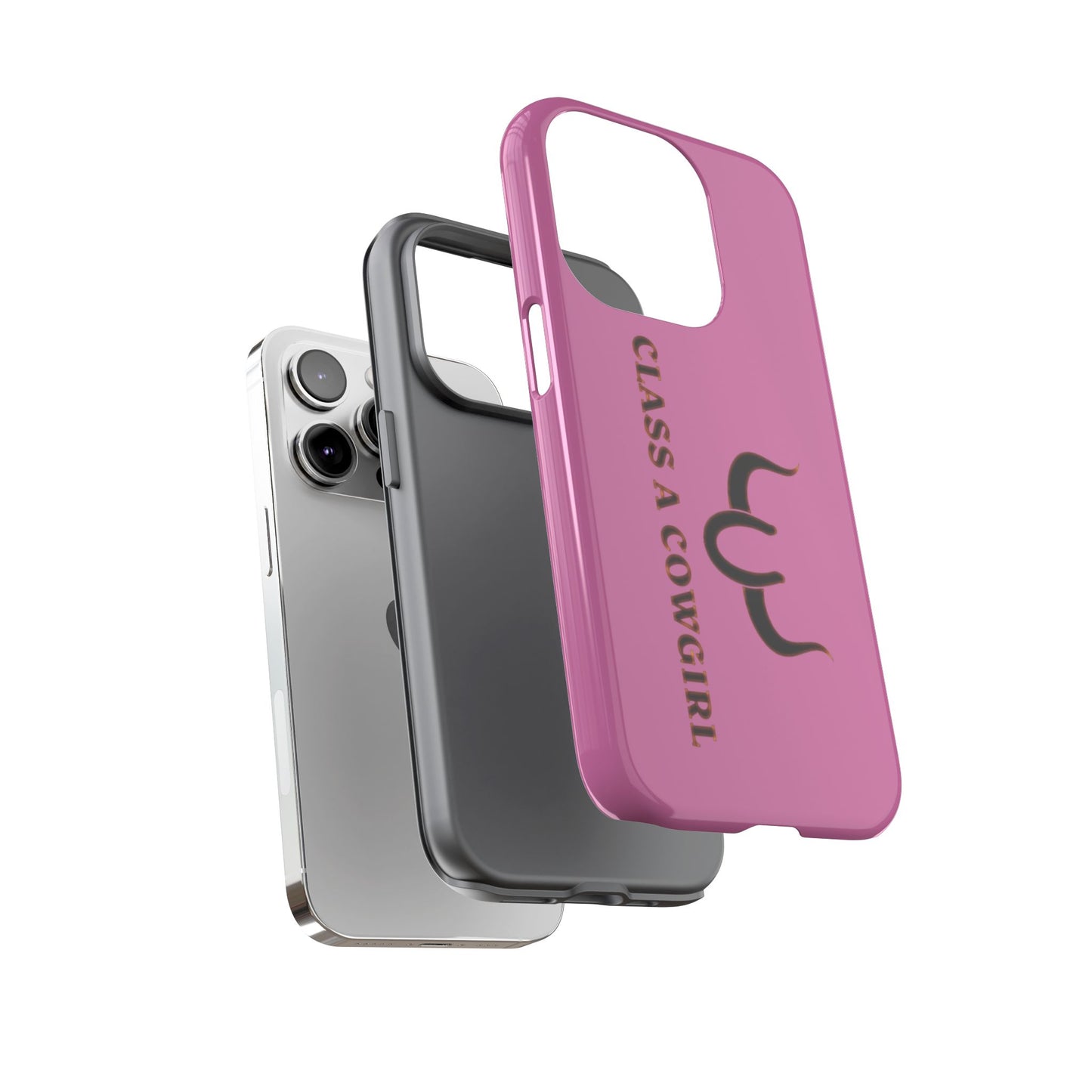 Class A Cowgirl Phone Case - Pink Tough Protective iPhone Cover