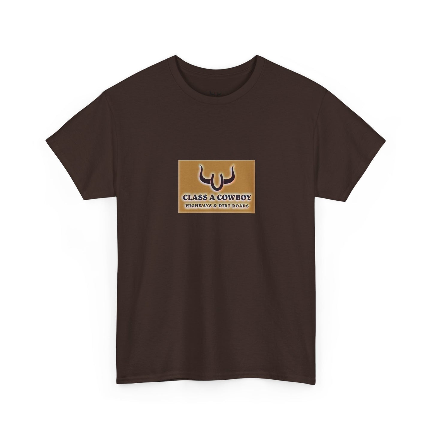 Cowboy Classic Graphic Tee — "Class a Cowboy" Western T‑Shirt