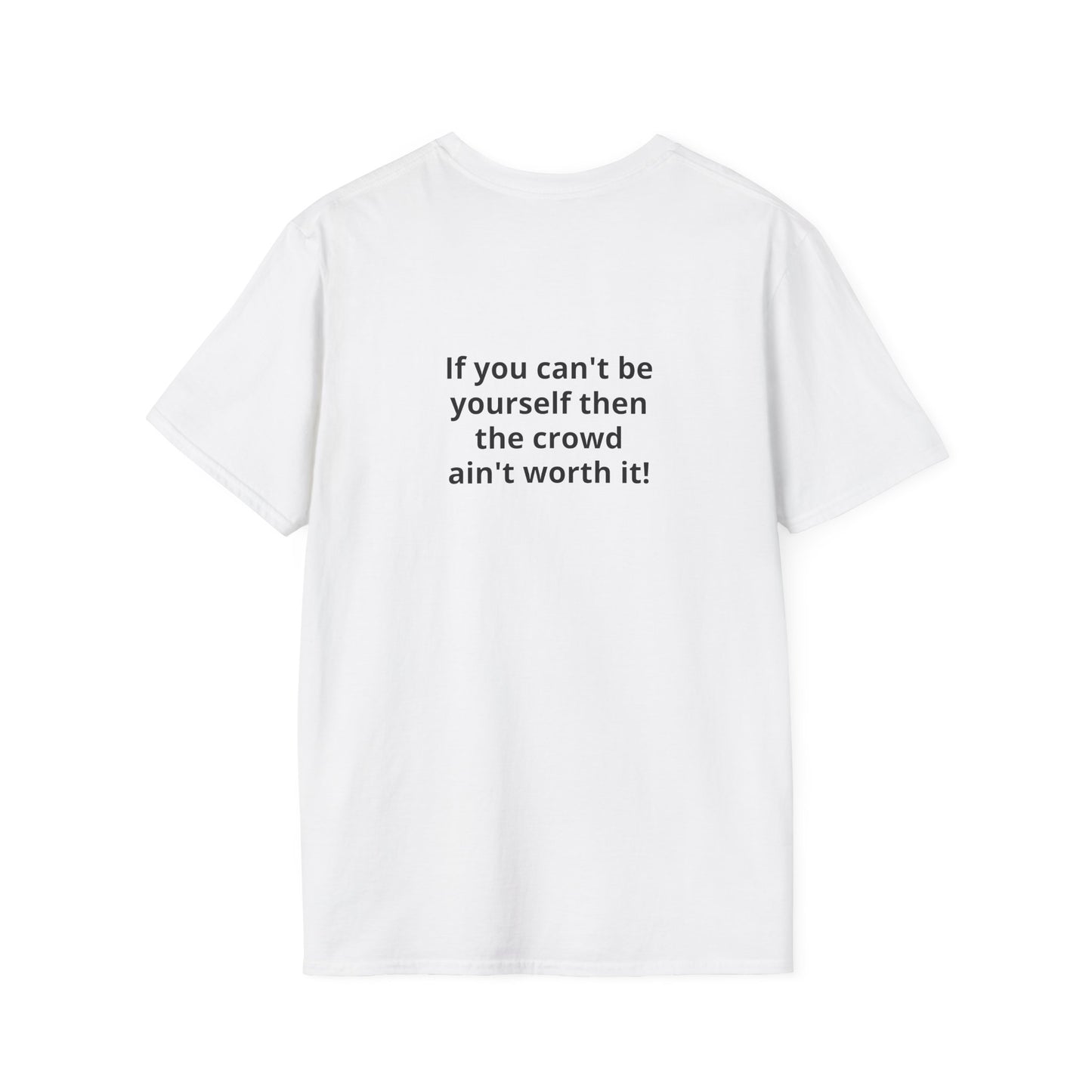 Class A Cowboy T-shirt motivational msg on back