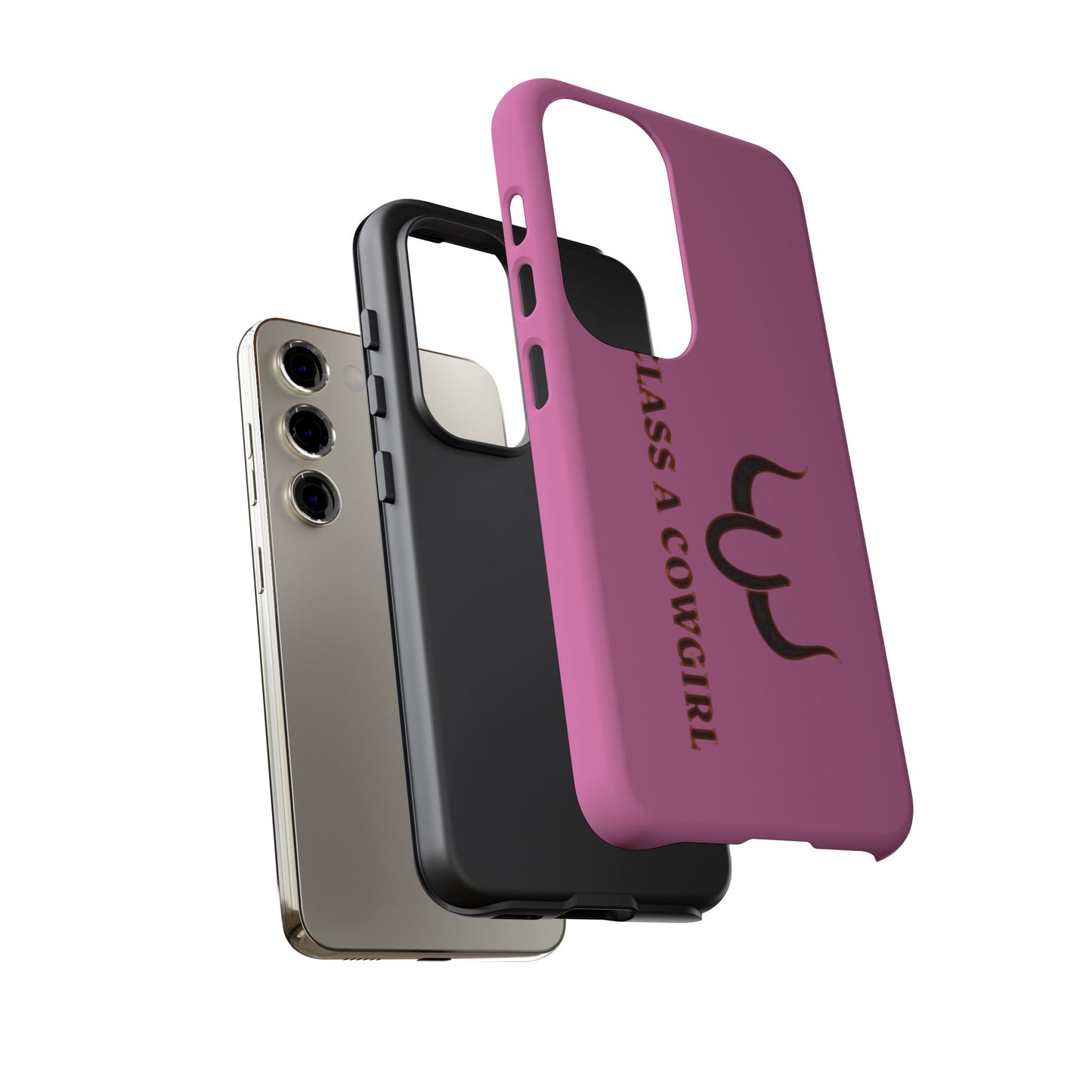 Class A Cowgirl Phone Case - Pink Tough Protective iPhone Cover